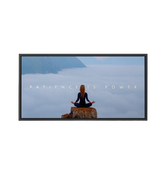 Discover Landscape Large Canvas Art, Calm Meditation Landscape Canvas Art, Patience is Power by Original Greattness™ Canvas Wall Art Print