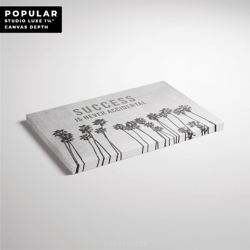 Discover Shop Vintage Palms Wall Art, California Coast Vintage Palms - Success Art - , Success Palms by Original Greattness™ Canvas Wall Art Print