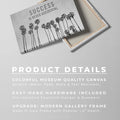 Discover Shop Vintage Palms Wall Art, California Coast Vintage Palms - Success Art - , Success Palms by Original Greattness™ Canvas Wall Art Print