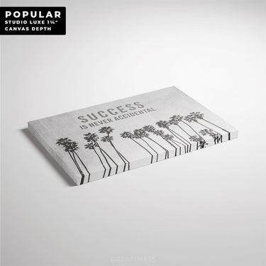 Discover Shop Vintage Palms Wall Art, California Coast Vintage Palms - Success Art - , Success Palms by Original Greattness™ Canvas Wall Art Print