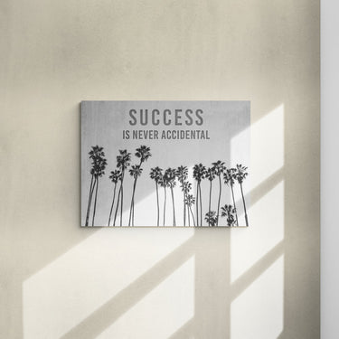 Discover Shop Vintage Palms Wall Art, California Coast Vintage Palms - Success Art - , Success Palms by Original Greattness™ Canvas Wall Art Print