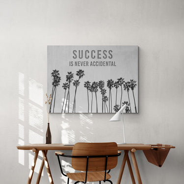 Discover Shop Vintage Palms Wall Art, California Coast Vintage Palms - Success Art - , Success Palms by Original Greattness™ Canvas Wall Art Print