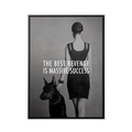 Discover Modern Photography Canvas Art, Women Doberman Photography Quotes Wall Art, The Best Revenge by Original Greattness™ Canvas Wall Art Print