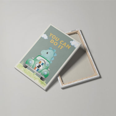 Discover Kids Canvas Wall Art, You Can Do It | Kids Bedroom Canvas Art, YOU CAN DO IT by Original Greattness™ Canvas Wall Art Print