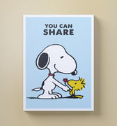 Discover Shop Kids Canvas Art, You can Share Kids Room Canvas Art, YOU CAN SHARE by Original Greattness™ Canvas Wall Art Print