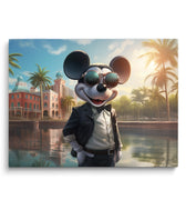 Discover Mickey Mouse Canvas Art, Mickey Mouse Suit Hollywood Disney Canvas Art, BUSINESS MOUSE by Original Greattness™ Canvas Wall Art Print