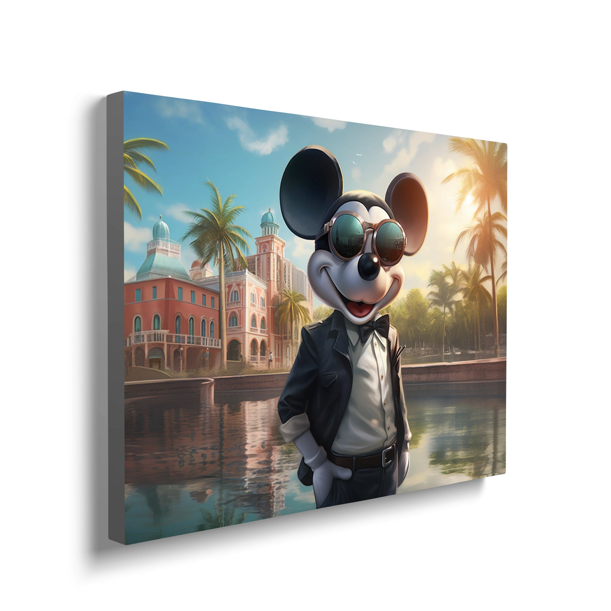 Discover Mickey Mouse Canvas Art, Mickey Mouse Suit Hollywood Disney Canvas Art, BUSINESS MOUSE by Original Greattness™ Canvas Wall Art Print