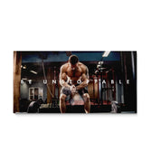 Discover Shop Sports Canvas Art, Be Unstoppable Canvas Art | Modern Motivational Canvas Wall Art, BE UNSTOPPABLE by Original Greattness™ Canvas Wall Art Print