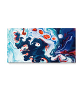Discover Blue Ocean Abstract Canvas Art, Colorfusion Canvas Art | Modern Abstract Prints, COLORFUSION by Original Greattness™ Canvas Wall Art Print