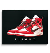 Discover Nike Air Canvas Wall Art, Nike Air Canvas Art - Sneaker Fashion Wall Art , FLIGHT by Original Greattness™ Canvas Wall Art Print