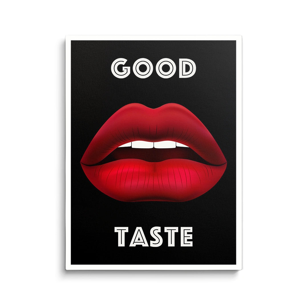 Discover Shop Red Lips Canvas Art, Red Lips Canvas Wall Art, Modern Pop Art Lips, Red Lips Wall Art by Original Greattness™ Canvas Wall Art Print