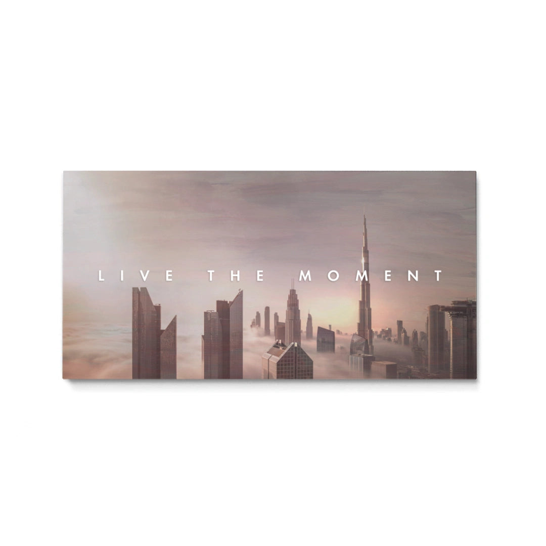 Discover Dubai Skyline Canvas Art, Dubai Panorama Skyline City Canvas Wall Art, Dubai Skyline by Original Greattness™ Canvas Wall Art Print