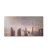 Discover Dubai Skyline Canvas Art, Dubai Panorama Skyline City Canvas Wall Art, Dubai Skyline by Original Greattness™ Canvas Wall Art Print