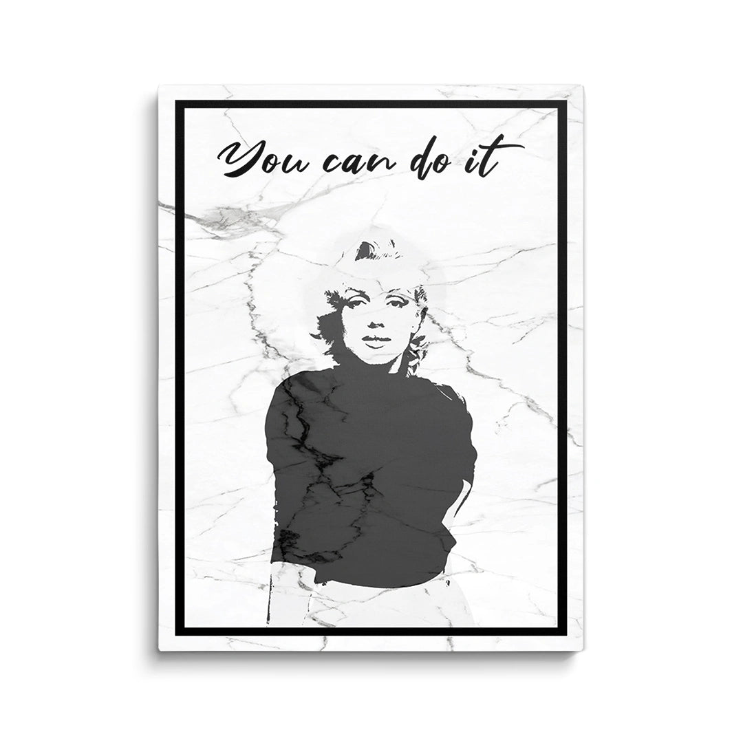 Discover Shop Marilyn Monroe Wall Art, Marilyn Monroe Black White Vintage Canvas Wall Art, Marilyn Monroe Canvas by Original Greattness™ Canvas Wall Art Print