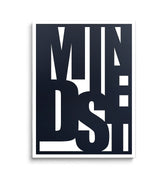 Discover Shop Success Mindset Artwork, Mindset Definition Motivational Quote Black Wall Art, MINDSET BLACK by Original Greattness™ Canvas Wall Art Print