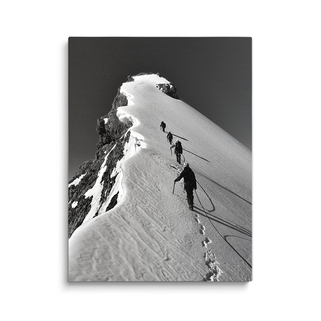 Discover Inspirational Canvas Art, Modern Climber Photography Canvas Wall Art, Walk to Success by Original Greattness™ Canvas Wall Art Print