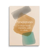 Discover Inspirational Canvas Art, Perseverance Wellness Yoga Quote Meditation Canvas Wall Art, PERSEVERANCE YOGA CANVAS by Original Greattness™ Canvas Wall Art Print