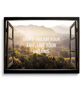 Discover Shop Window Quote Canvas Art, Window to Paradise Motivational Quote Wall Art, WINDOW TO PARADISE by Original Greattness™ Canvas Wall Art Print