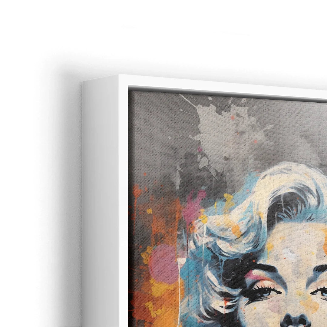 Discover Marilyn Monroe Pop Canvas Art, Marilyn Monroe Pop Art Painting Colorful Wall Art, Marilyn Monroe Pop Art by Original Greattness™ Canvas Wall Art Print