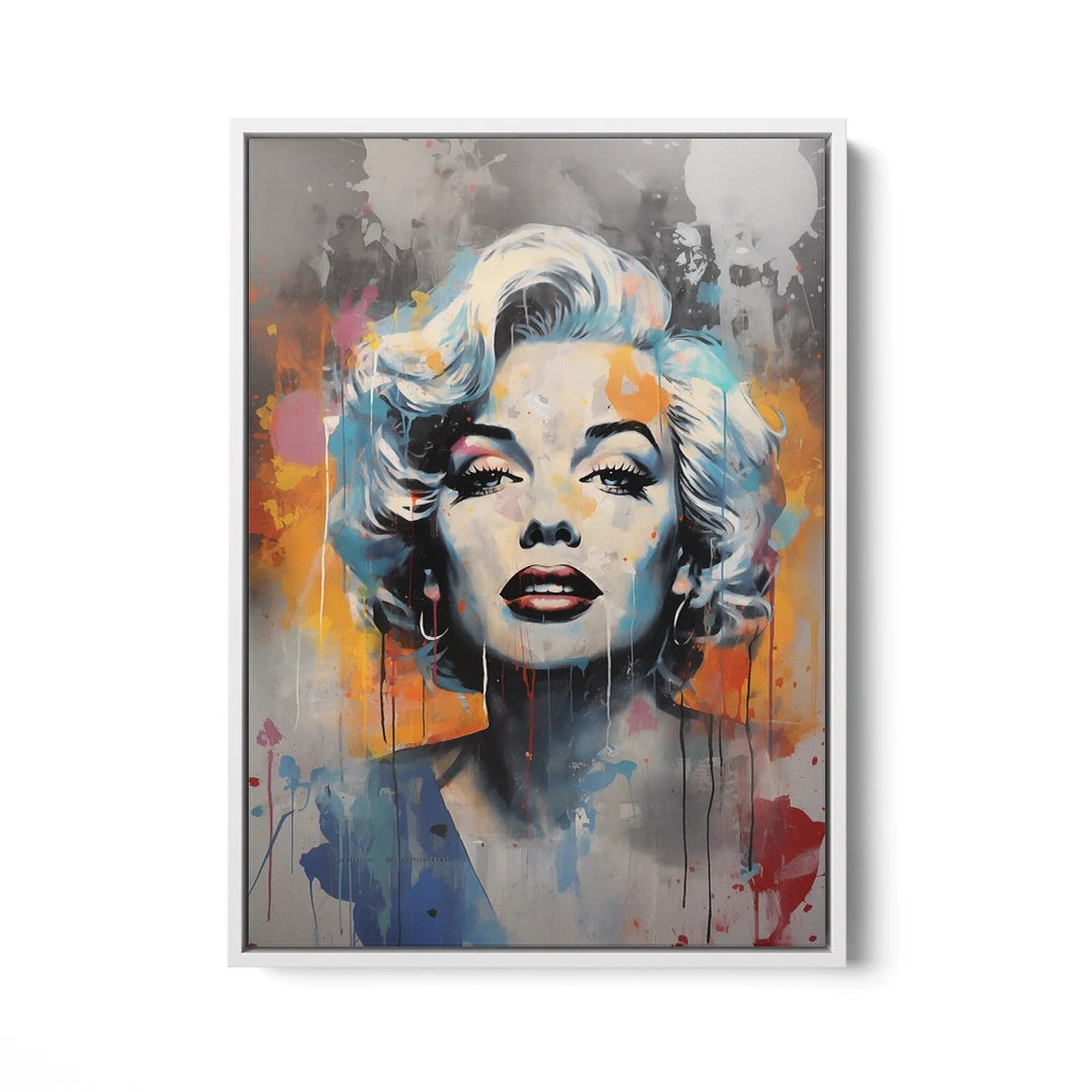 Discover Marilyn Monroe Pop Canvas Art, Marilyn Monroe Pop Art Painting Colorful Wall Art, Marilyn Monroe Pop Art by Original Greattness™ Canvas Wall Art Print