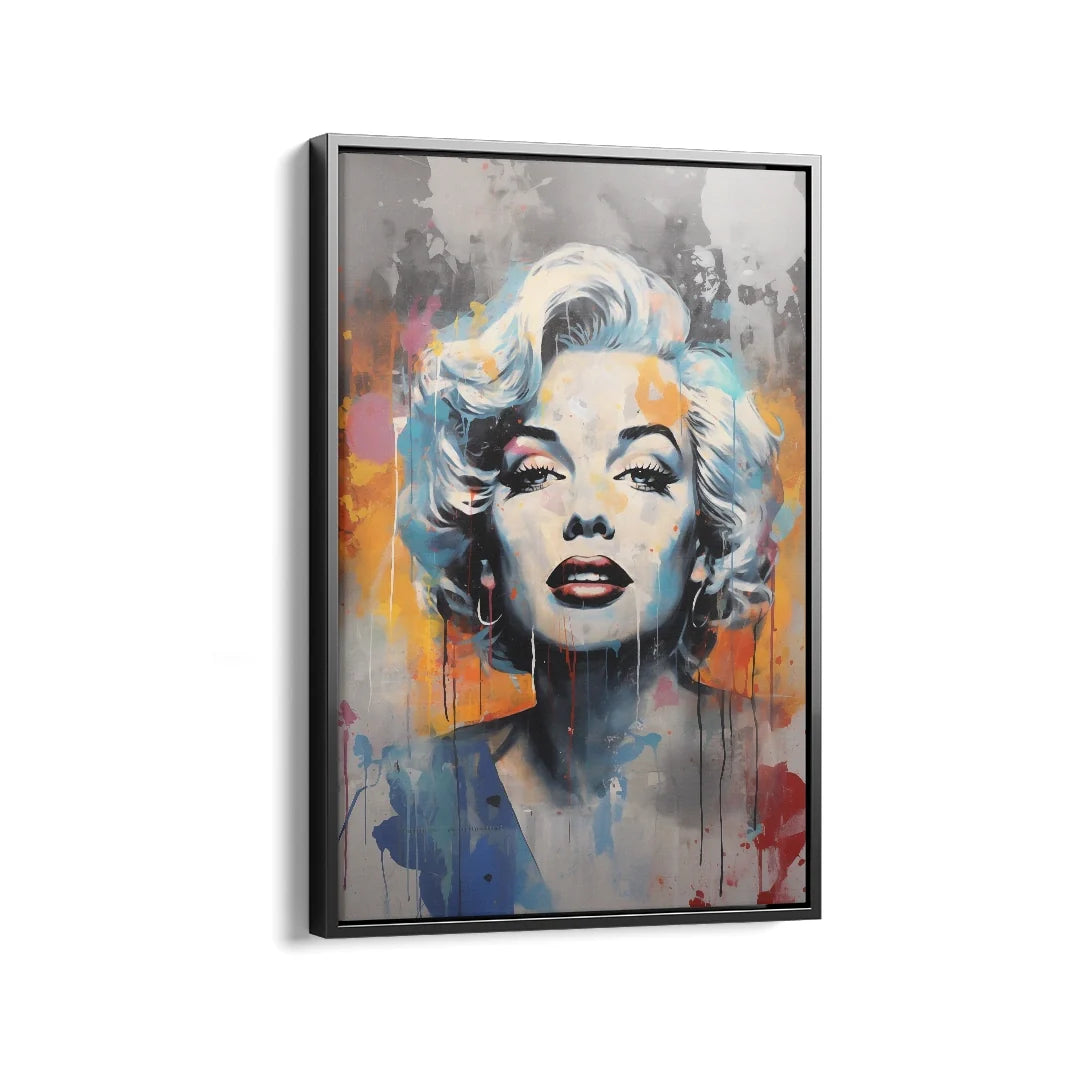 Discover Marilyn Monroe Pop Canvas Art, Marilyn Monroe Pop Art Painting Colorful Wall Art, Marilyn Monroe Pop Art by Original Greattness™ Canvas Wall Art Print