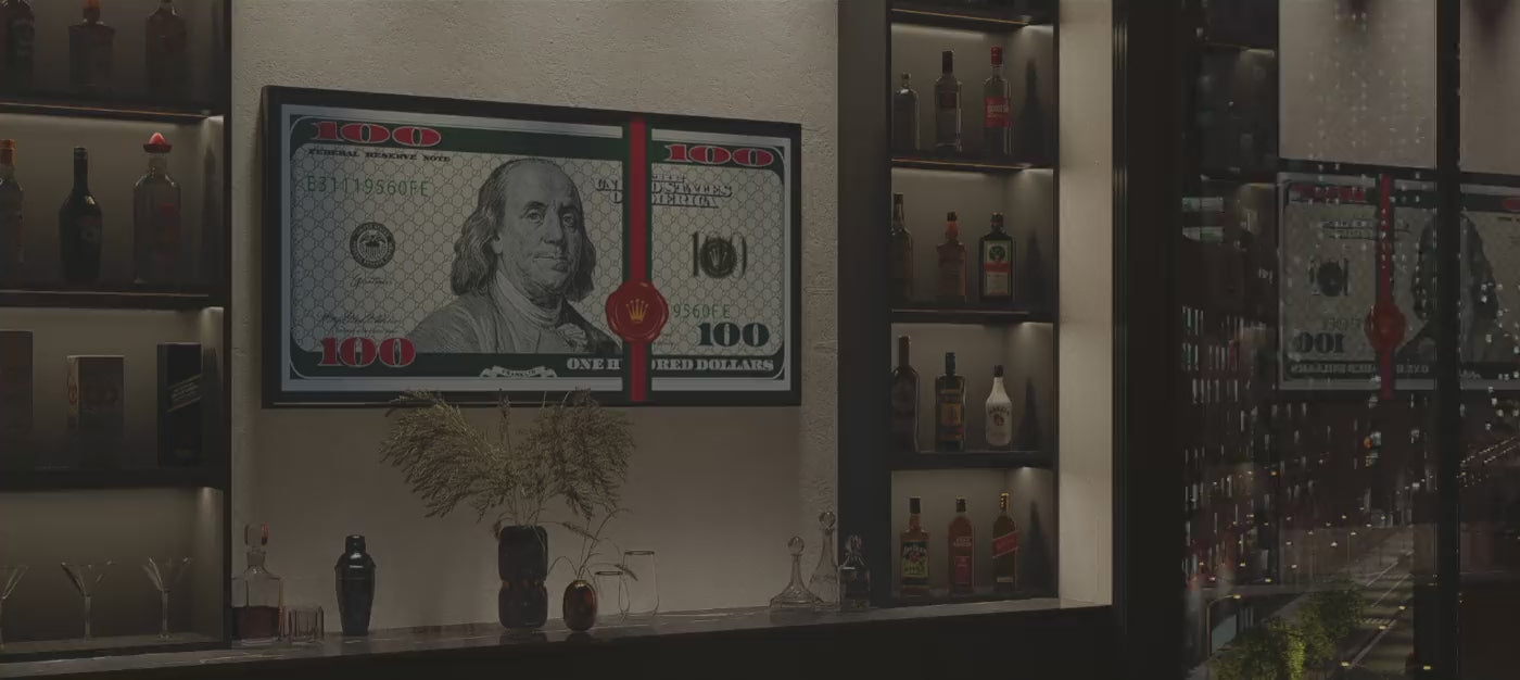 Intro Motivational Canvas Wall Art Video