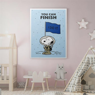 Discover Shop Kids Canvas Art, You can finish Kids Motivational Canvas Art, YOU CAN FINISH by Original Greattness™ Canvas Wall Art Print