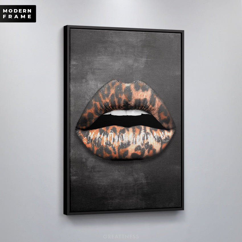 Discover Lips Canvas Wall Art, Push Lips Bundle Set of 3 Canvas Art Pieces, PUSH LIPS BUNDLE by Original Greattness™ Canvas Wall Art Print