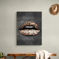 Discover Lips Canvas Wall Art, Push Lips Bundle Set of 3 Canvas Art Pieces, PUSH LIPS BUNDLE by Original Greattness™ Canvas Wall Art Print