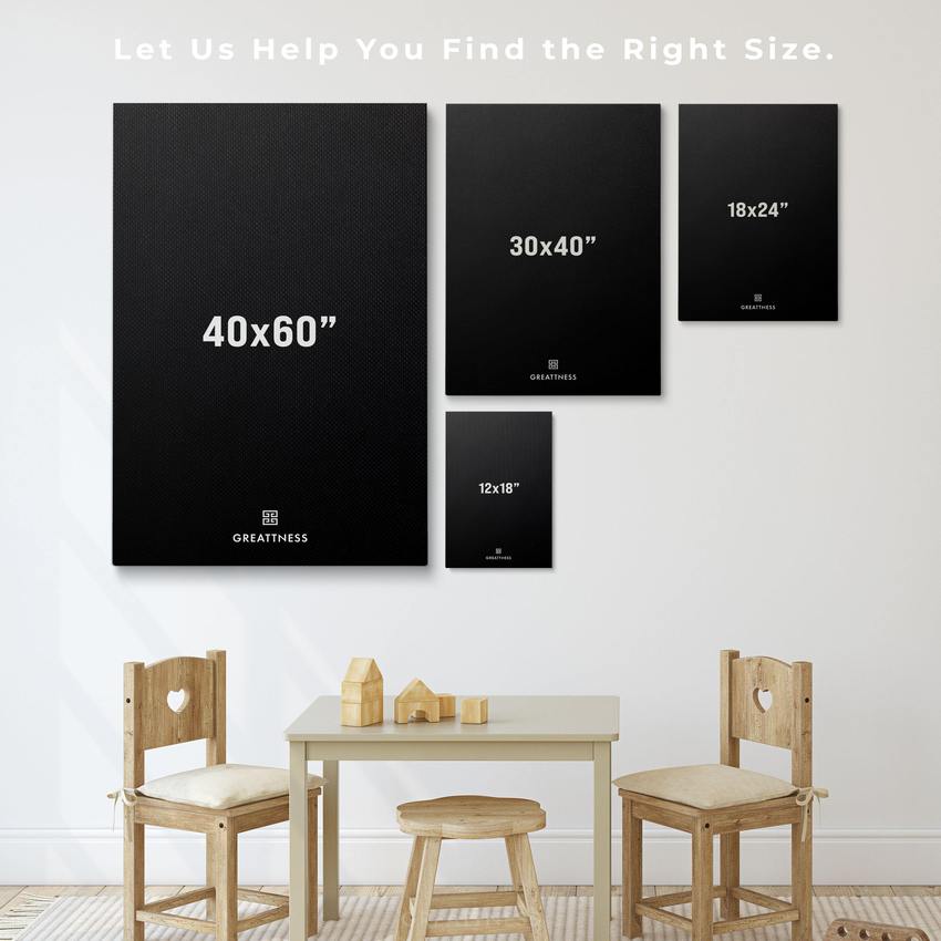 BE STRONG - Motivational, Inspirational & Modern Canvas Wall Art - Greattness