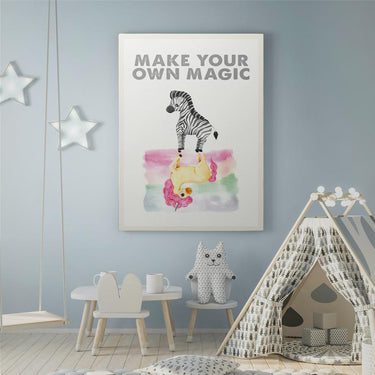 Discover Shop Kids Canvas Wall Art, Make your Own Magic Kids Canvas Art | Inspirational Prints for Kids, MAKE YOUR OWN MAGIC by Original Greattness™ Canvas Wall Art Print