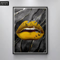 Discover Shop Lips Canvas Art, Butterfly Lips - Modern Lips Canvas Wall Art, BUTTERFLY LIPS by Original Greattness™ Canvas Wall Art Print