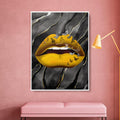 Discover Shop Lips Canvas Art, Butterfly Lips - Modern Lips Canvas Wall Art, BUTTERFLY LIPS by Original Greattness™ Canvas Wall Art Print