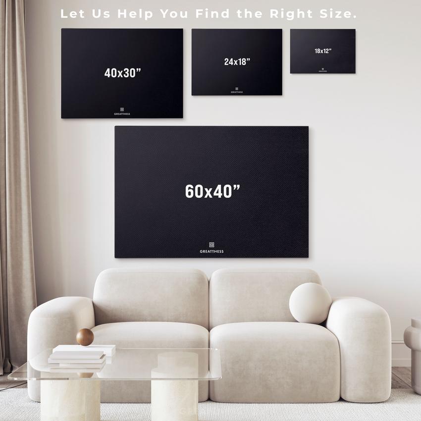 TALENT - Motivational, Inspirational & Modern Canvas Wall Art - Greattness