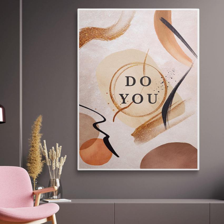 DO YOU (WOMEN EDITION) - Motivational, Inspirational & Modern Canvas Wall Art - Greattness