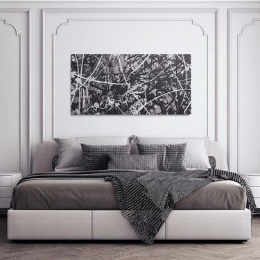 Discover Abstract Canvas Wall Art, Spiffing Abstract Jackson Pollock Painting Wall Print, ABSTRACT POLLOCK by Original Greattness™ Canvas Wall Art Print