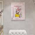 Discover Forbes Pink Wall Art, Forbes Daisy Duck Luxury Money Canvas Art, FORBES PINK PRIME by Original Greattness™ Canvas Wall Art Print