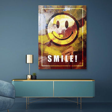 SMILE ART - Motivational, Inspirational & Modern Canvas Wall Art - Greattness