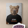 Discover Motivational Canvas Art, Stay Focused Lion Tiger Motivational Canvas Art, STAY FOCUSED CANVAS by Original Greattness™ Canvas Wall Art Print