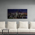 Discover Inspirational Quote Wall Art, New York City Motivational City Quote Canvas Wall Art, Trust the Time by Original Greattness™ Canvas Wall Art Print
